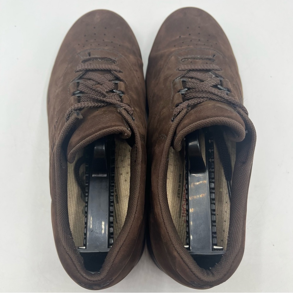 SAS Womens Free Time Chocolate Brown Suede Walking Shoes Sz 5.5 Tripad Comfort - Picture 5 of 14